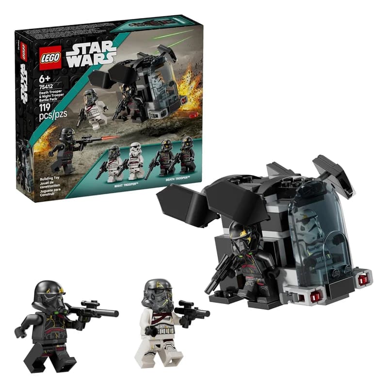 لگو Death Trooper & Night Trooper Battle Pack سری استاروارز کد 75412