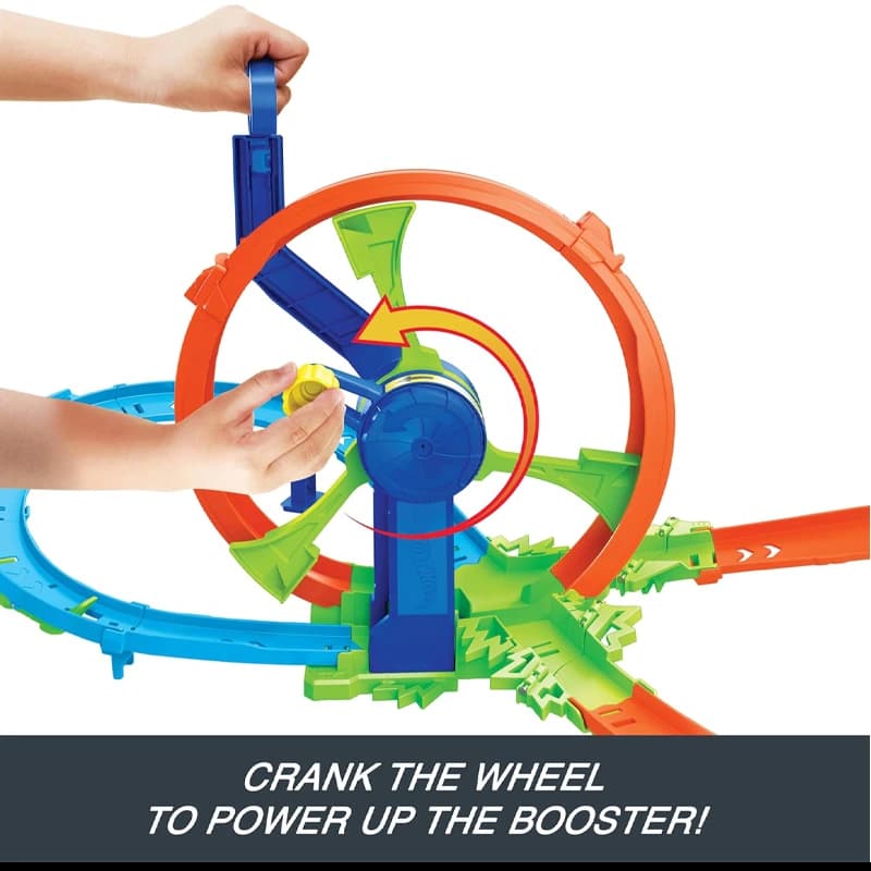 پیست هات ویلز مدل Hotwheels Rapid Launch and Loop کد JBX65 — تصویر ۳