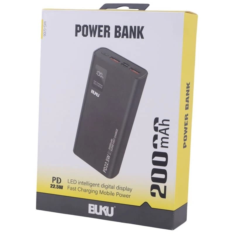 پاوربانک بوکو مدل MG-G106 ظرفیت 20000 میلی آمپر — تصویر ۶