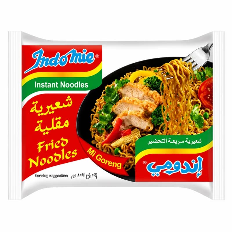 نودل سرخشده ایندومی می گورنگ کلاسیک