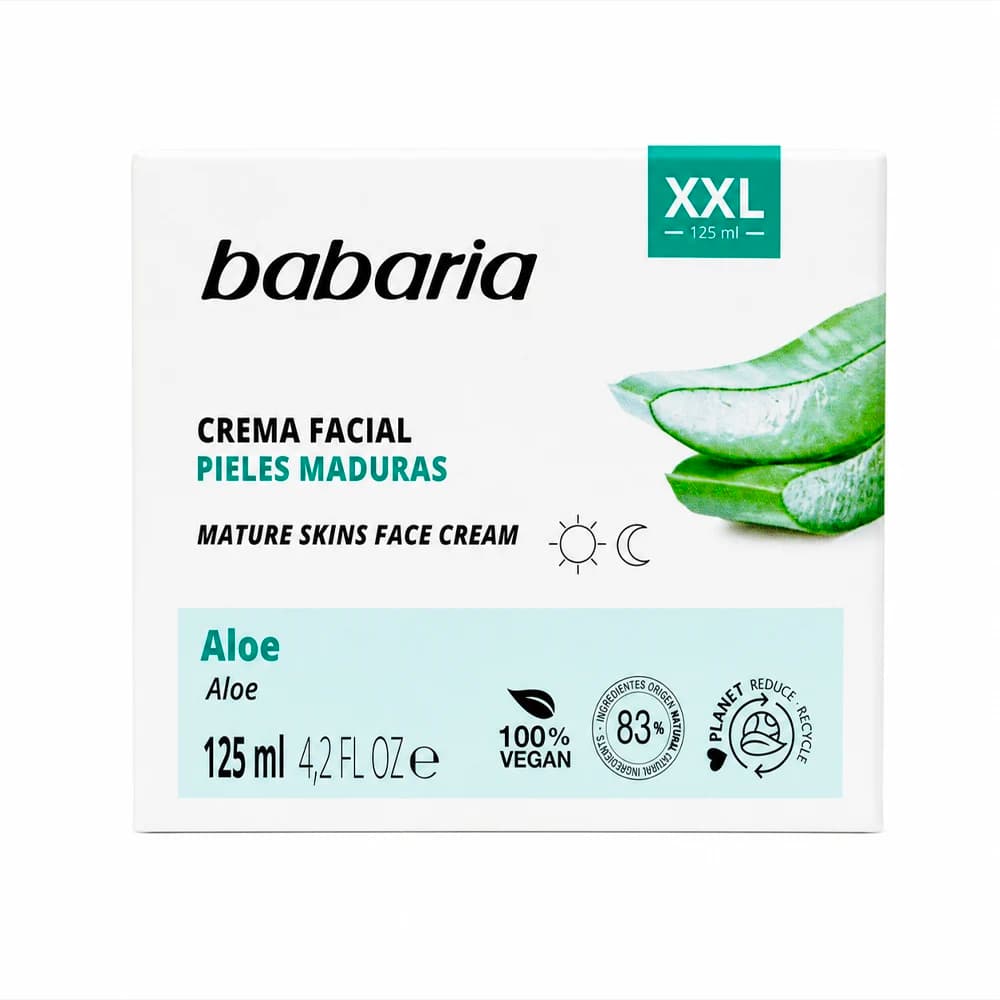 کرم آبرسان پوست آلوئهورا باباریا XXL حجم 125 میل