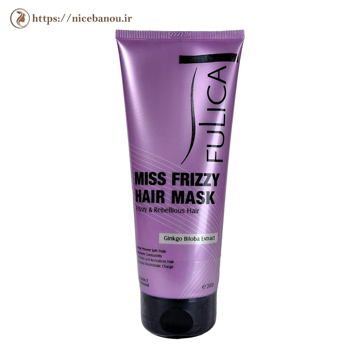 ماسک مو بدون آبکشی فولیکا Miss Frizzy مخصوص موهای شکننده و وزدار ۲۰۰ میلیلیتر