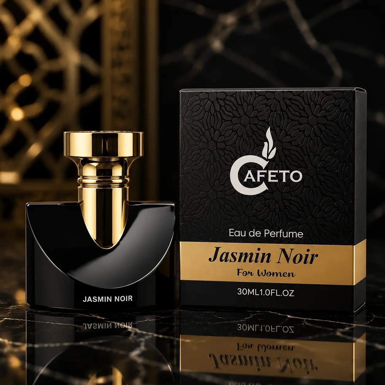 ادکلن زنانه Cafeto Jasmin Noir — تصویر ۲