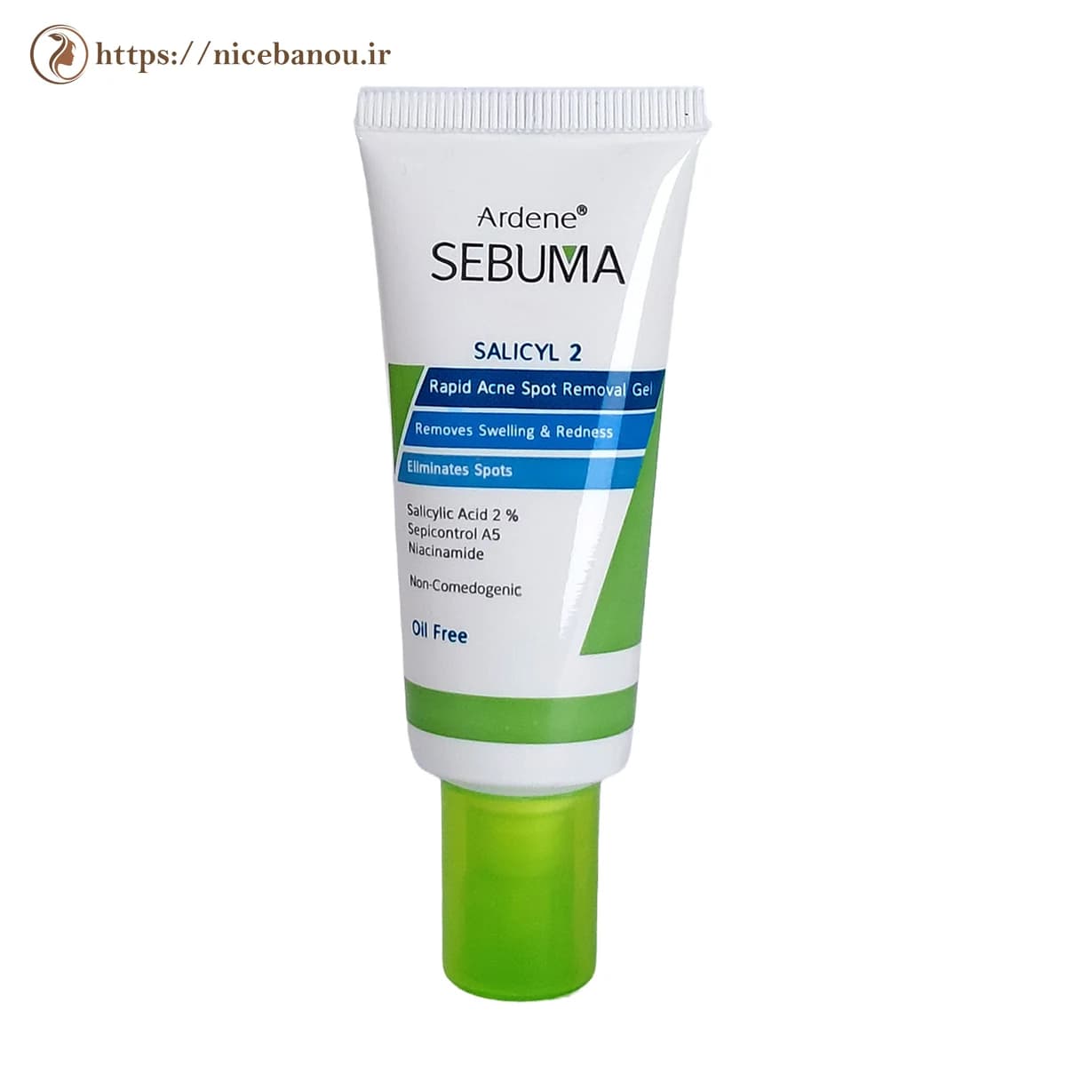 ژل لایهبردار و برطرفکننده جای جوش آردن سبوما Salicyl 2 حجم ۲۰ میلیلیتر — تصویر ۶