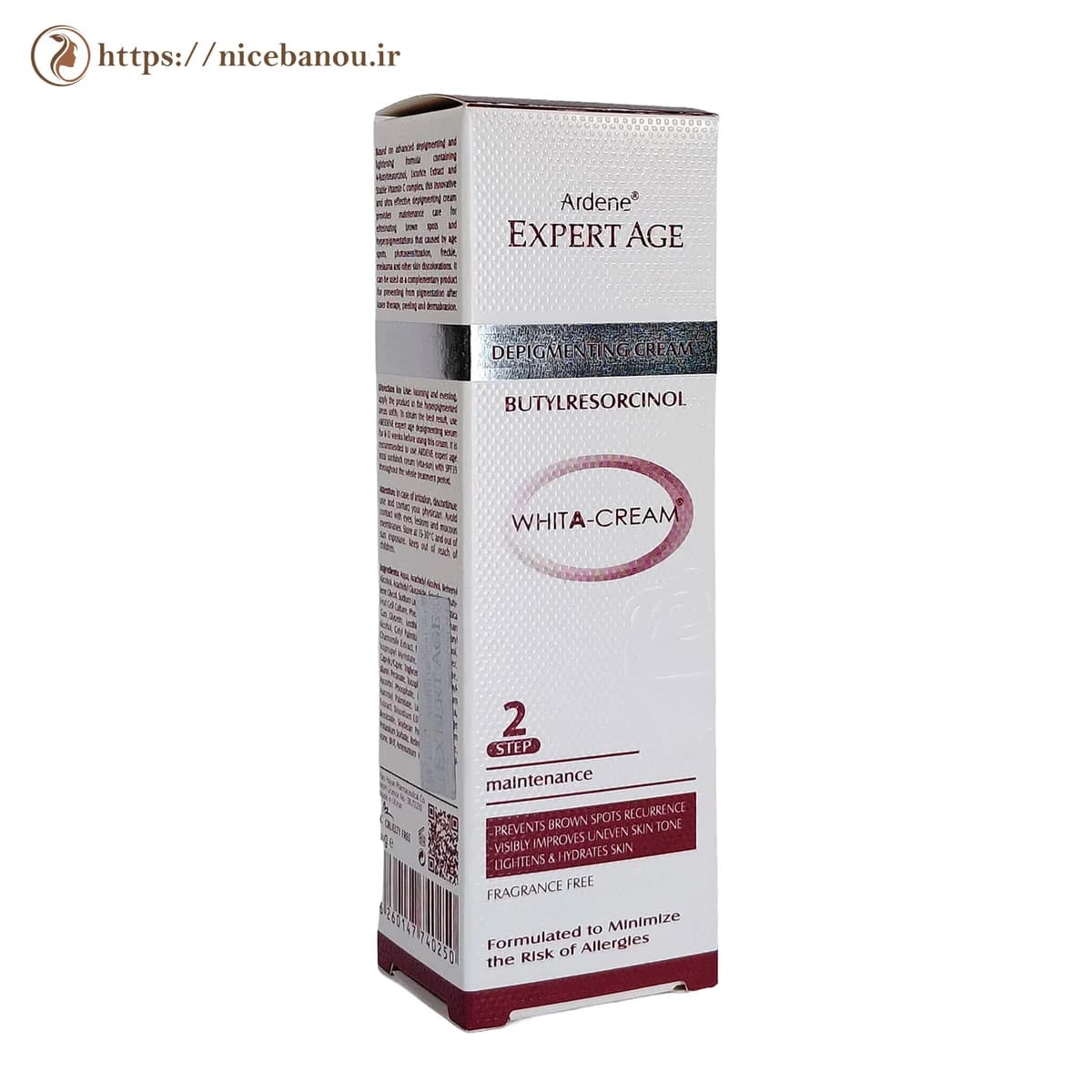 کرم روشن کننده و ضد لک آردن اکسپرتیج مدل Whita Cream حجم ۳۰ میلیلیتر — تصویر ۶