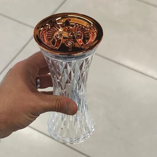 شب خواب ۷ رنگ RGB دار به همراه بخور سرد | چراغ خواب و رطوبتساز رومیزی