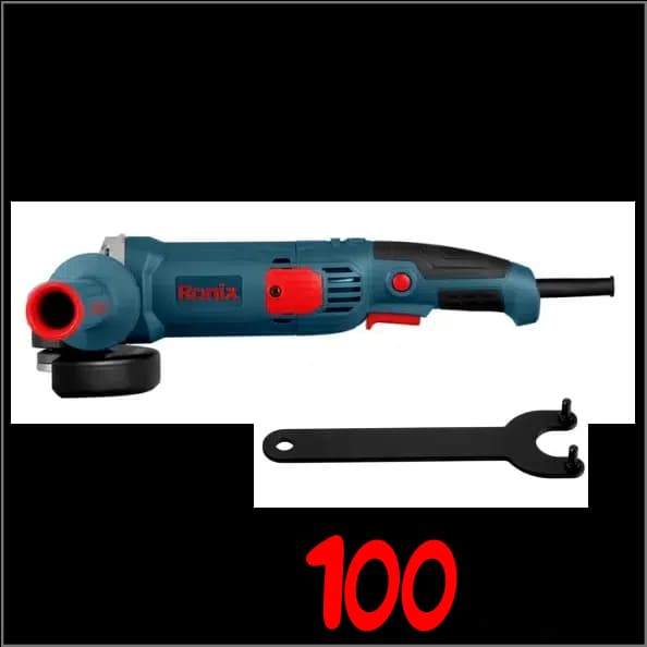 مینی فرز برقی دسته بلند 115 میلیمتری 1000 وات رونیکس مدل 3151 (Ronix) — تصویر ۴