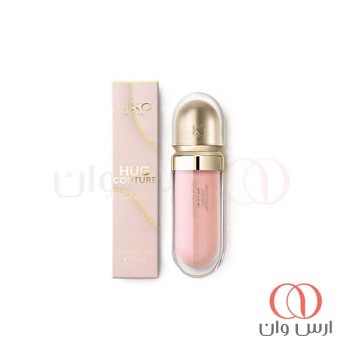 لیپ گلس شاین حجم دهنده کیکو میلانو مدل هاگ کوتور hug couture حجم 6.5 میل — تصویر ۲