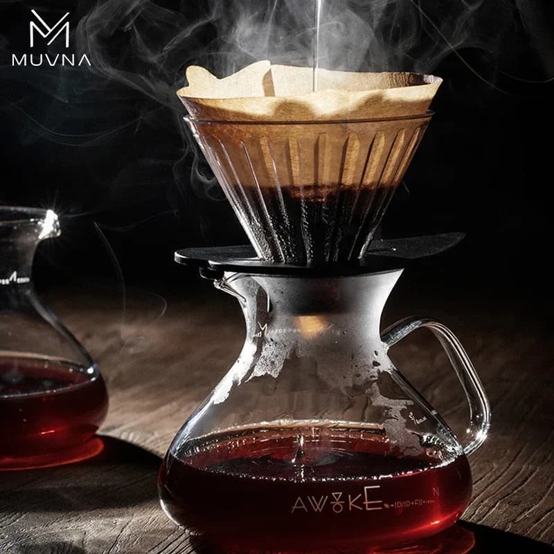 سرور قهوه دمی Muvna مدل Yingzhan 450ml هفت رنگ — تصویر ۴