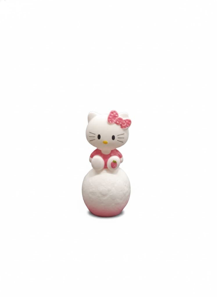 چراغ خواب فانتزی هلو کیتی (Hello Kitty) طرح توت فرنگی