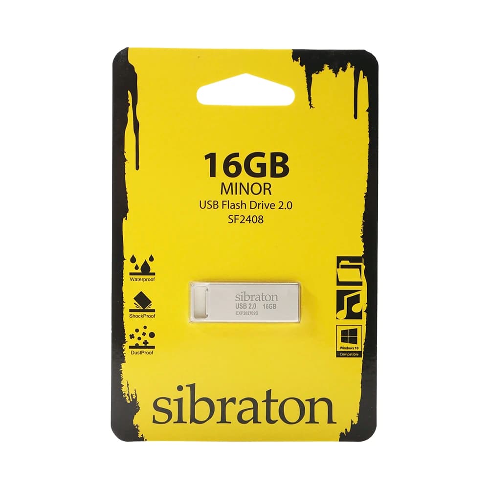 فلش مموری Sibraton SF2408 سیلور ظرفیت 64 گیگابایت
