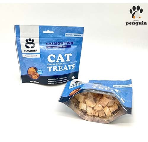 تشویقی گربه مکدلف فریزدرایدMacdolf Freeze-Dried Dog Treat طعم سالمون وزن 35 گرم