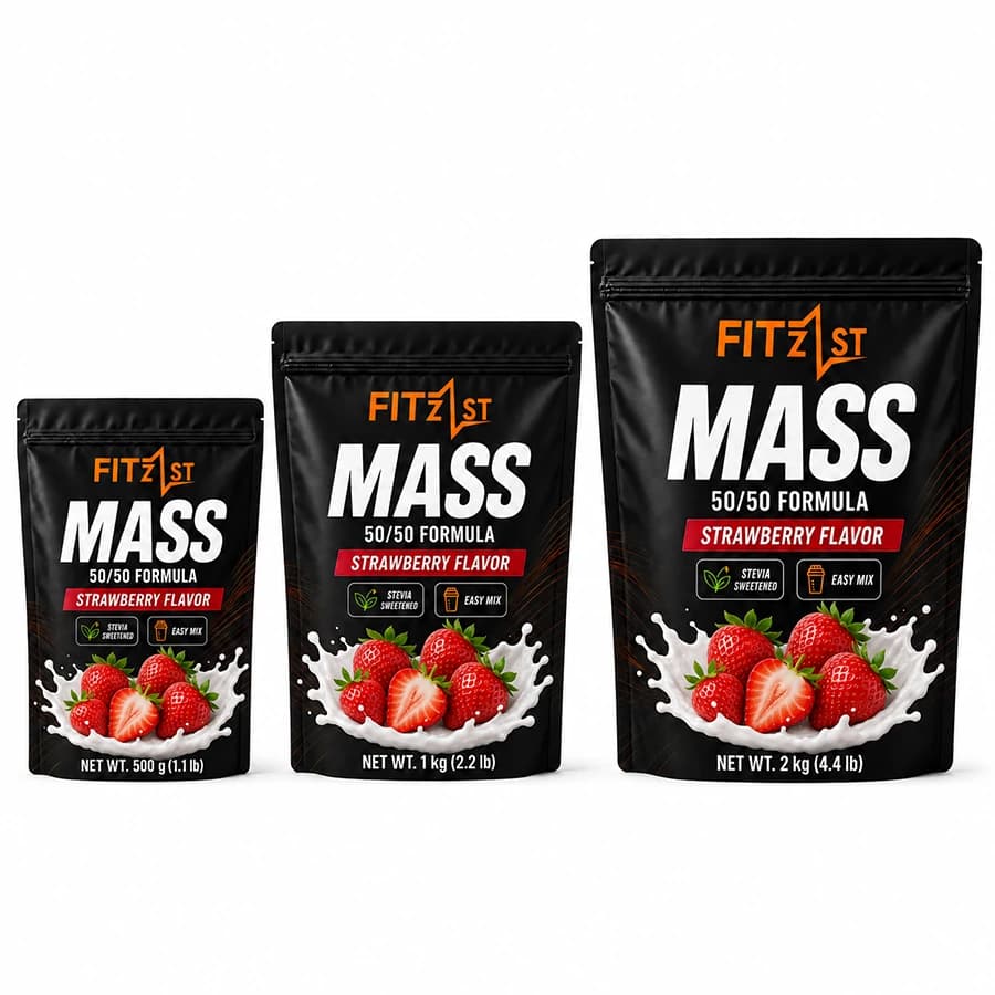 مس 50/50 توت فرنگی 500 گرم (MASS) — تصویر ۵