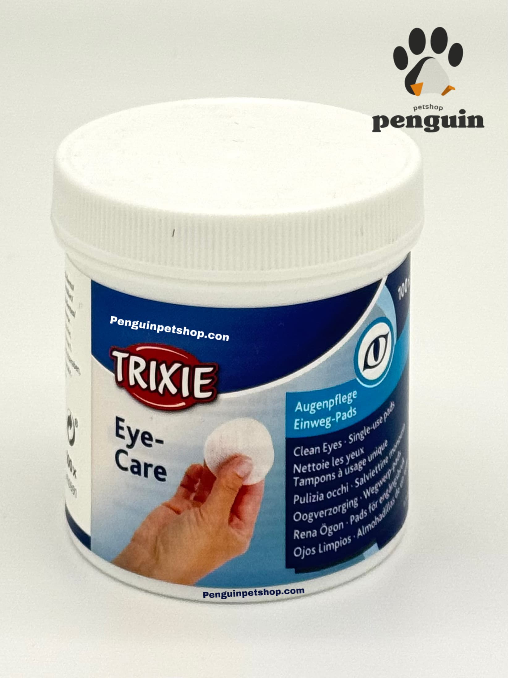 پد چشم سگ و گربه تریکسی Eye Care بسته 100 عددی