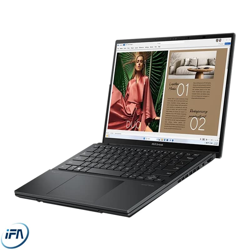 لپ تاپ ایسوس مدل ZenBook Duo UX8406CA – Ultra 9 285H 32GB 2TB — تصویر ۴