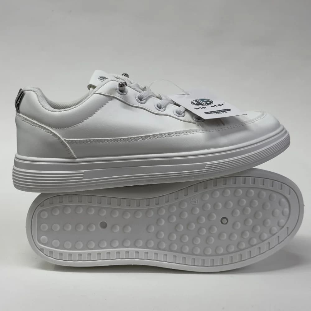 کتونی ونس وین استار سفید طوسی | Vans Win Star White Grey