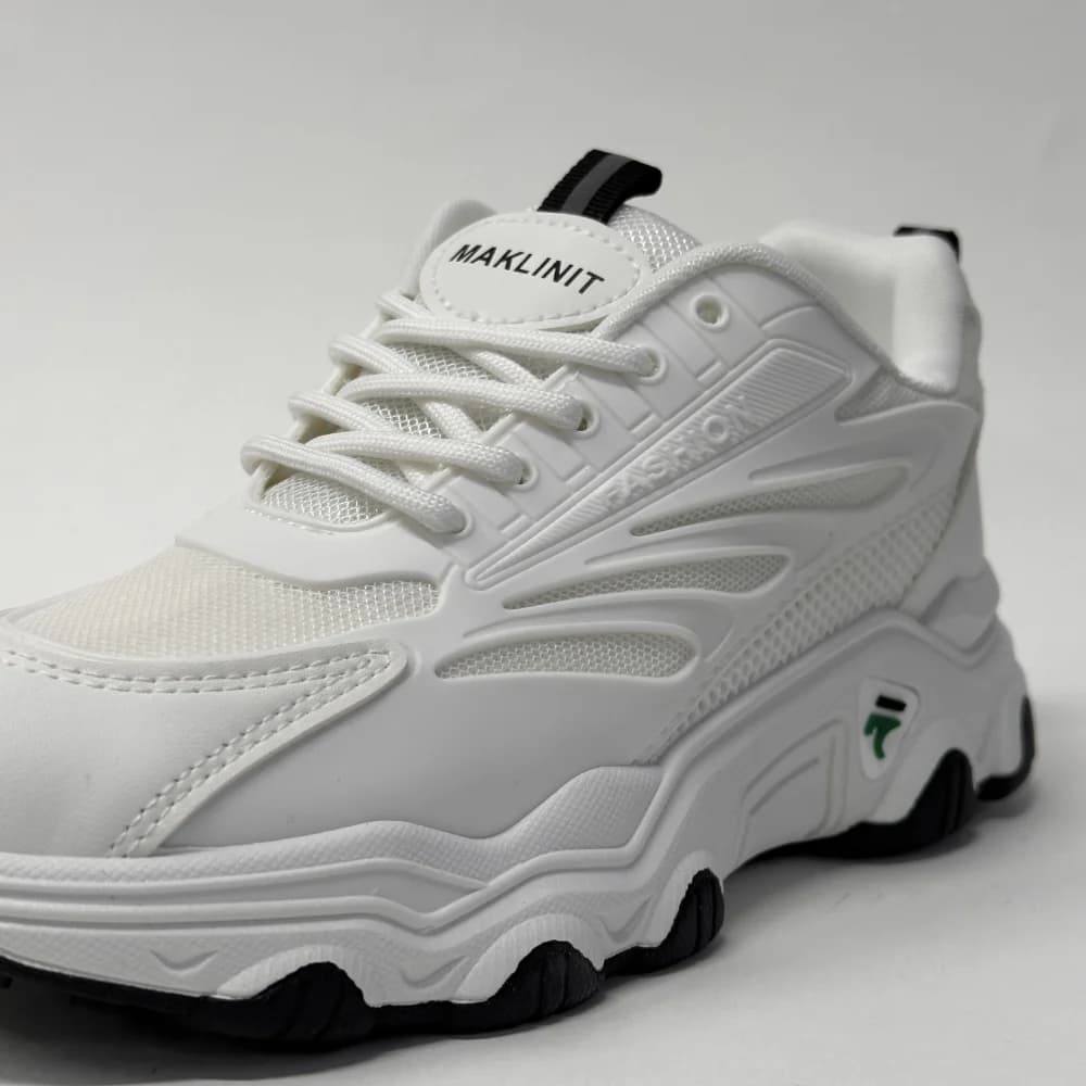 کتونی مک لینیت سفید مشکی | Maklinit White Black — تصویر ۳
