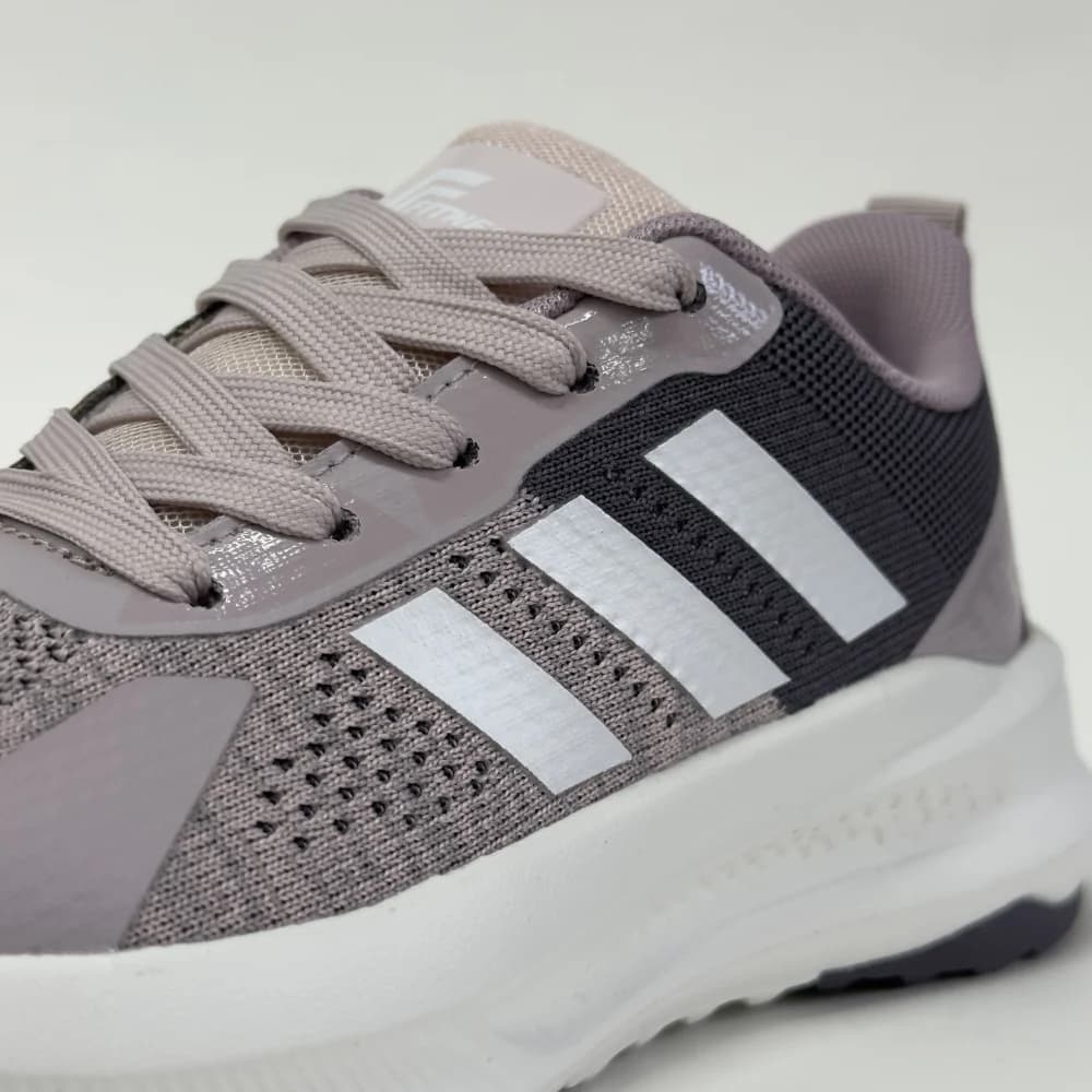 کتونی آدیداس ران فالکون طوسی بنفش | Adidas Runfalcon Grey Purple — تصویر ۵