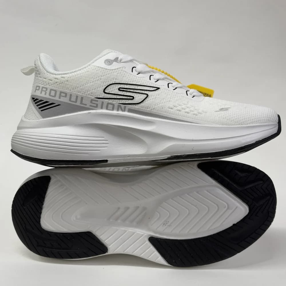 کتونی اسکیچرز مکس کوشن پروپالشن سفید | Skechers Max Cushioning Propulsion White — تصویر ۳