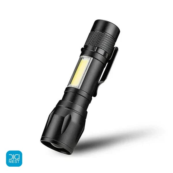 چراغ قوه شارژی کوچک جیبی گیره دار مدل RL-513