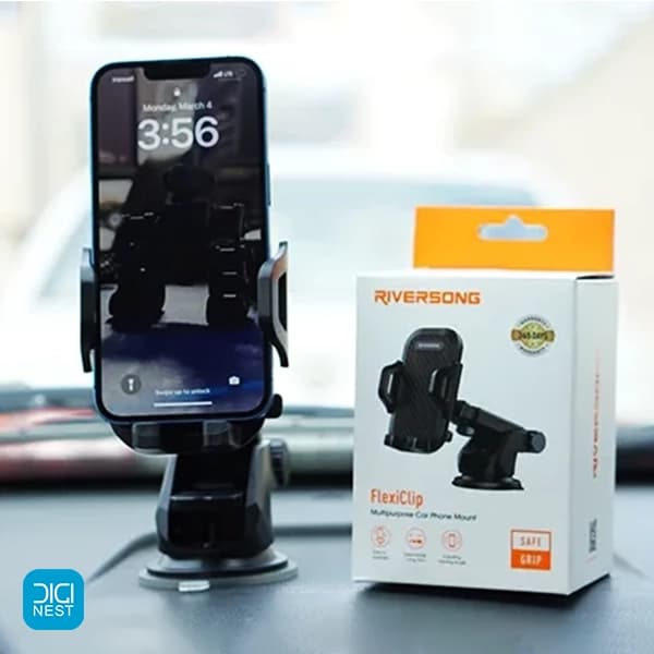 هولدر و پایه نگهدارنده گوشی موبایل ریورسانگ مدل FlexiClip CH05 — تصویر ۸