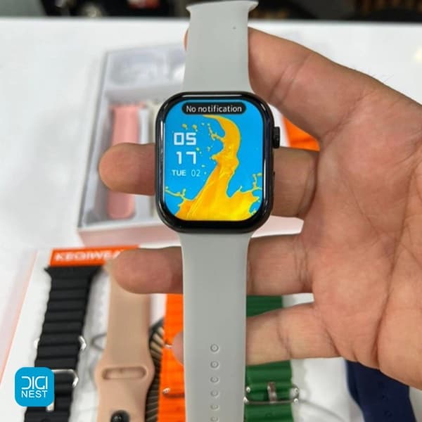 ساعت هوشمند کیکی ویر مدل KW35 Max با 10 بند — تصویر ۶