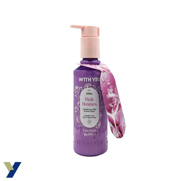 شوینده صورت شیری ویتیو مدل PINK PEONIES حجم 200ML