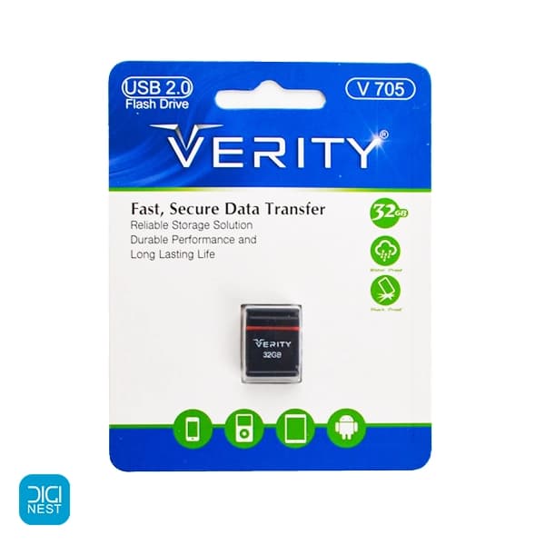 فلش مموری 32 گیگ USB 2.0 وریتی مدل Verity V705 — تصویر ۳