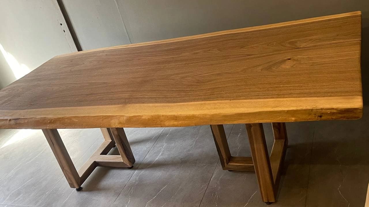 میز اداری چوب گردو کلاسیک