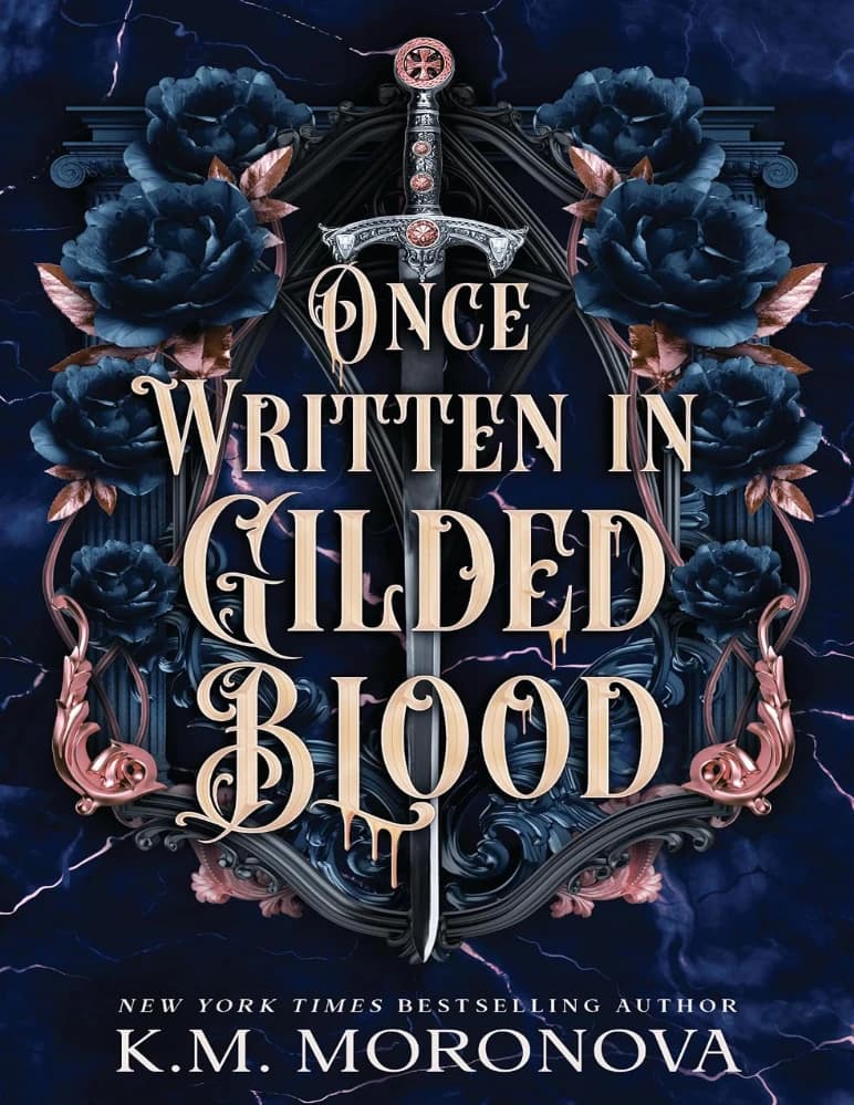 کتاب Once Written in Gilded Blood: Cruel Fates Duet, Book 2 (روزی نوشتهشده با خون زراندود: دوگانه سرنوشتهای بیرحم، جلد دوم) نسخه انگلیسی PDF | کی. ام. مورونوا — تصویر ۲