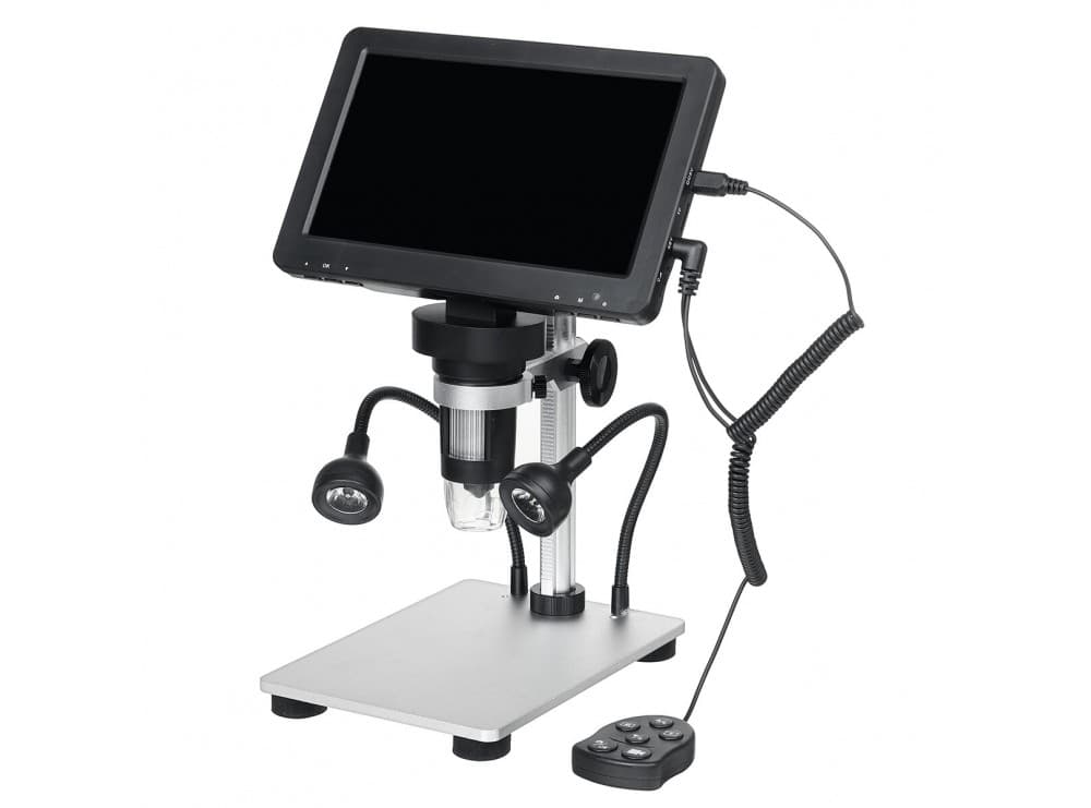 میکروسکوپ دیجیتال پرتابل 1200X مدل DM9 با نمایشگر 7 اینچی — تصویر ۲