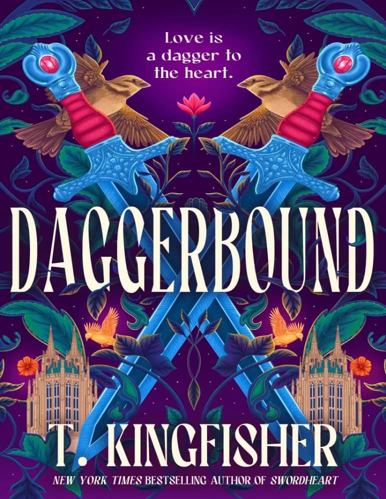 کتاب Daggerbound (پیوندخورده با خنجر) نسخه انگلیسی PDF | تی. کینگفیشر — تصویر ۲