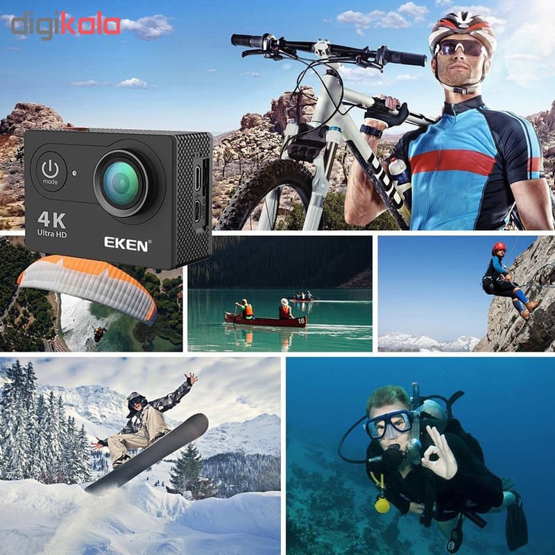 دوربین فیلم برداری ورزشی اکن مدل H9R 4K — تصویر ۷
