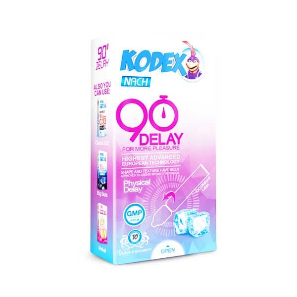 کاندوم فوق تاخیری ۹۰ دقیقه ای کدکس 90-DELAY