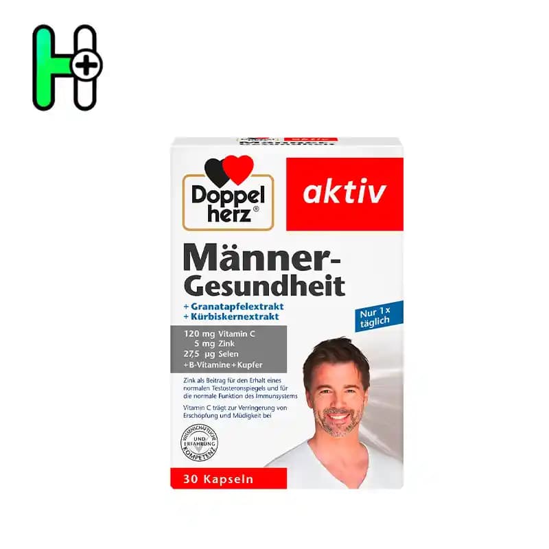 مکمل اقایان دوپل هرز المان | Männer Gesundheit Doppelherz