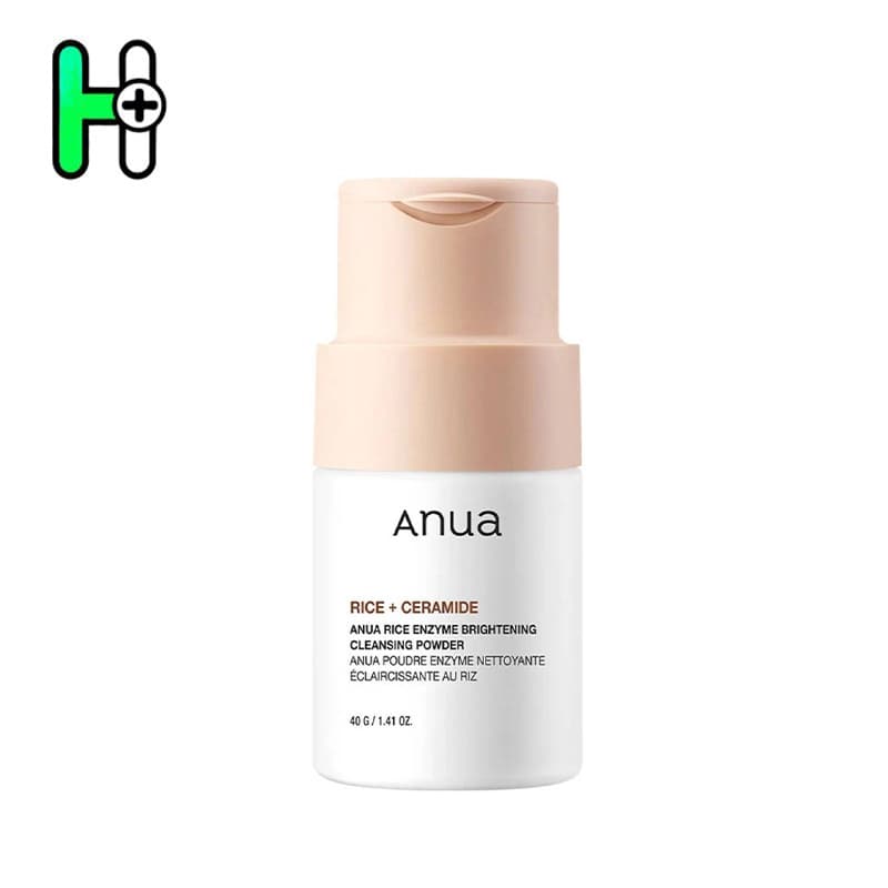 پودر شوینده و روشنکننده پوست با آنزیم برنج آنوا Anua Rice Enzyme Brightening Cleansing Powder