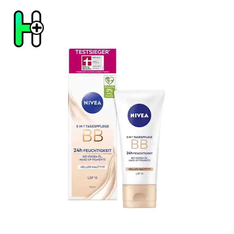 بیبی کرم 5 در 1 مخصوص پوست روشن طبیعی نیوآ NIVEA BB Creme Essentials 5in1 — تصویر ۲