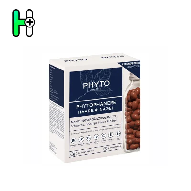 کپسول فیتوفانر (Phyto Phytophanere) مکمل تقویت مو و ناخن — تصویر ۲
