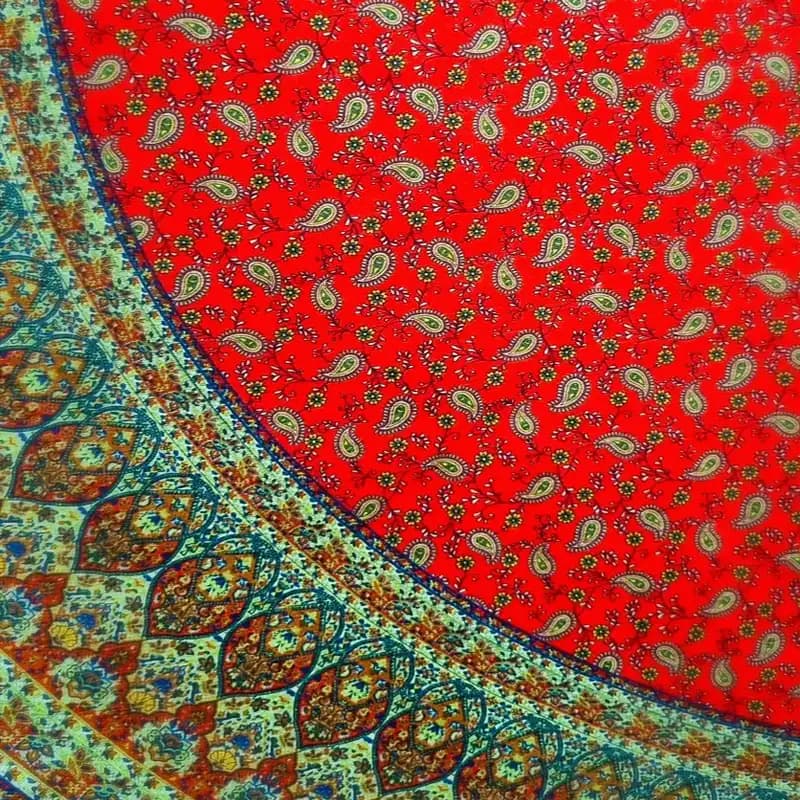 رومیزی ترک گرد 120 کد004 — تصویر ۳