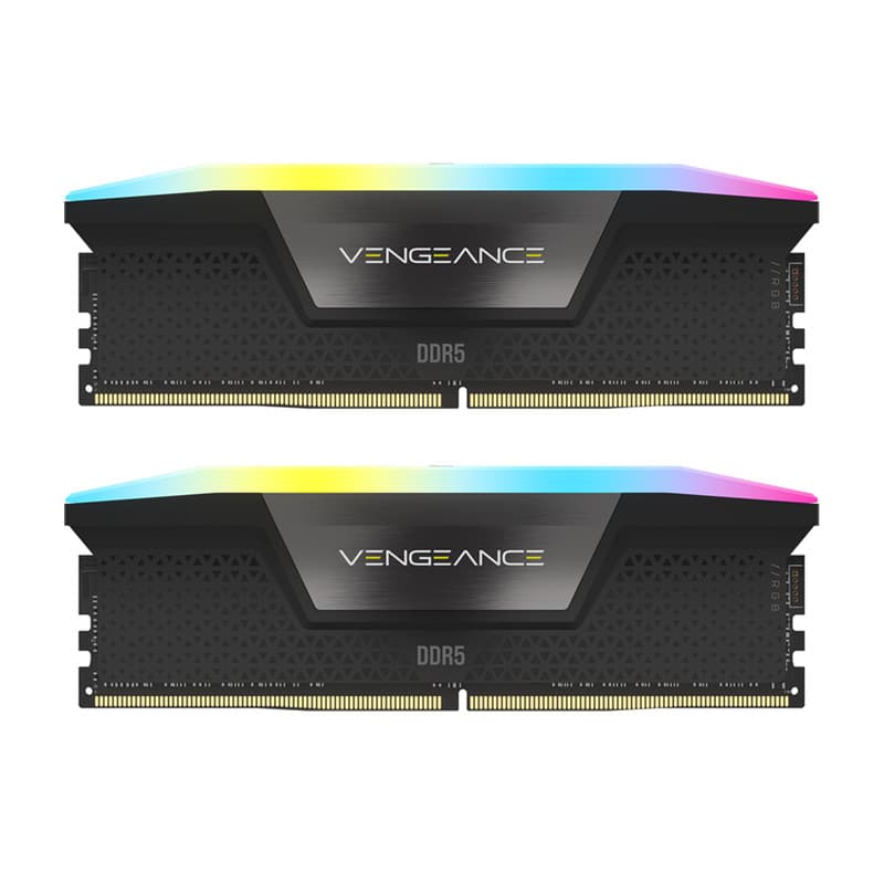 رم Corsair Vengeance RGB 16GB DDR5 5200MHz | پارس کامپیوتر — تصویر ۳