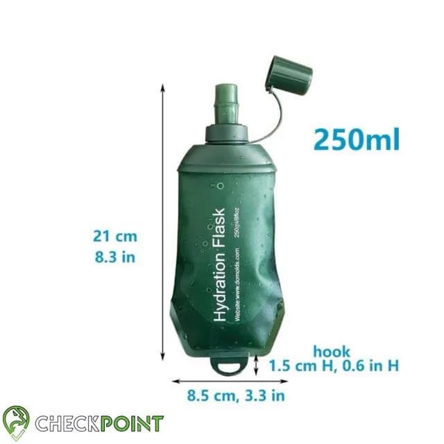 سافت فلاسک HYDRATION 250ML سبز — تصویر ۳