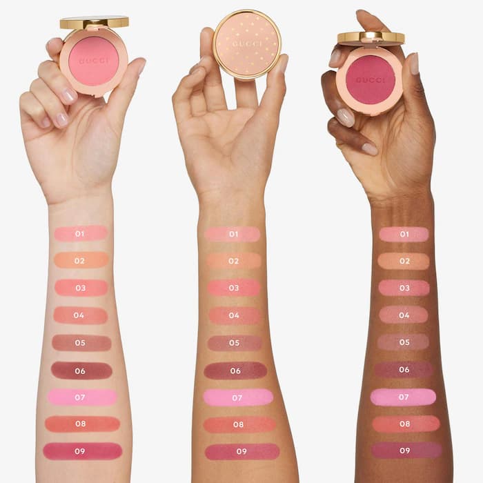 رژگونه جذاب و لوکس گوچی Gucci Luminous Matte Powder Blush — تصویر ۶