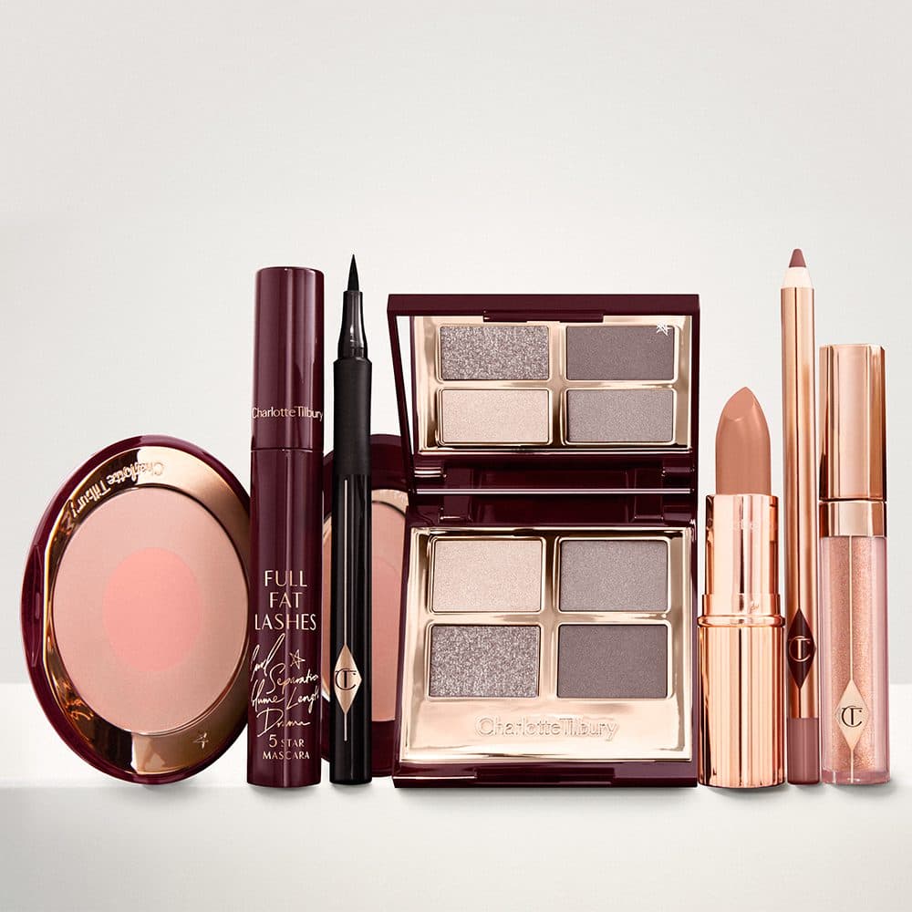 پالت سایه شارلوت تیلبری مدل The Rock Chick Charlotte Tilbury Luxury Palette – The Rock Chick — تصویر ۵