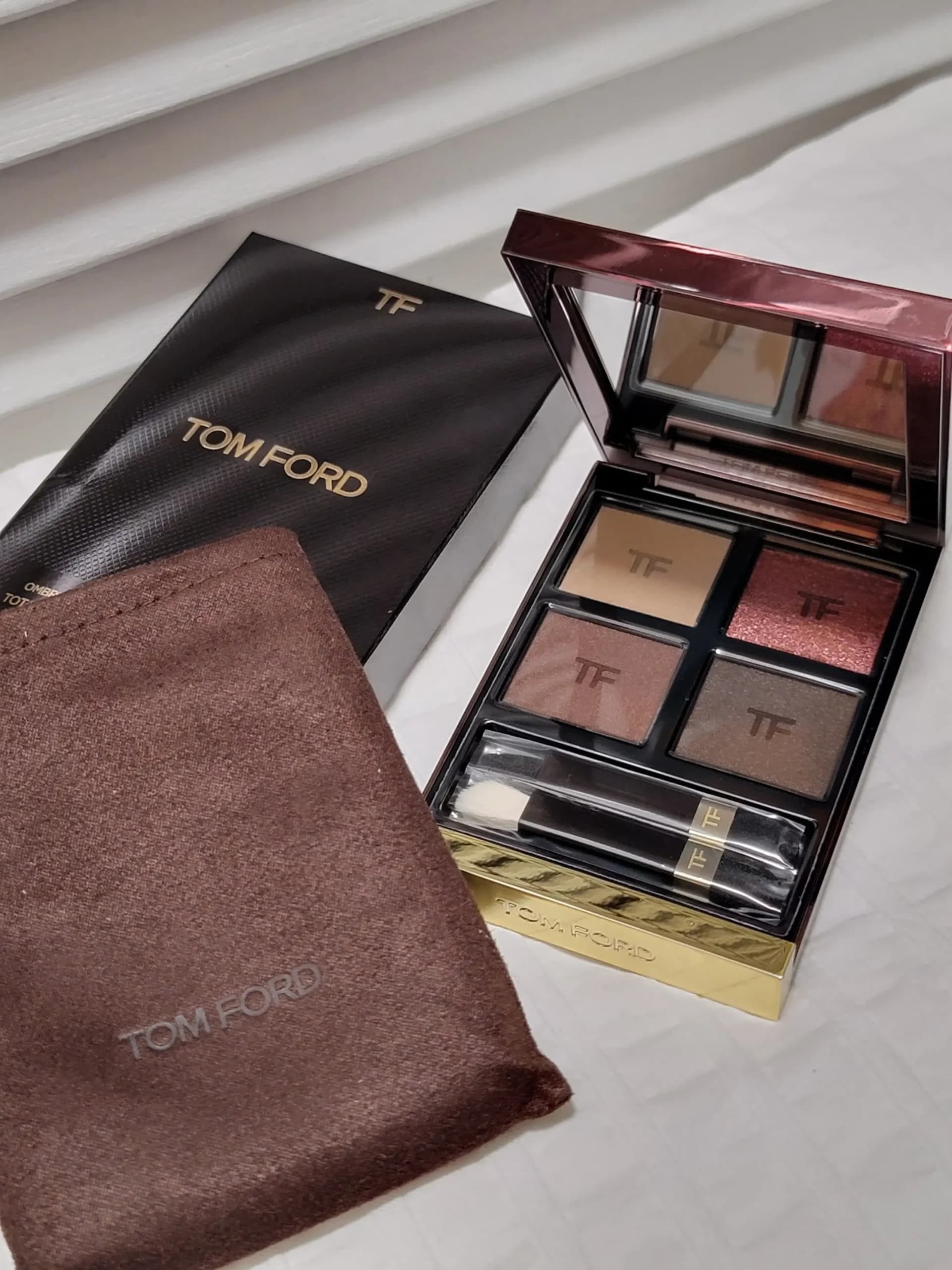 پالت سایه چشم تام فورد | Tom Ford Eye Color Quad – 46 Ember Bronze