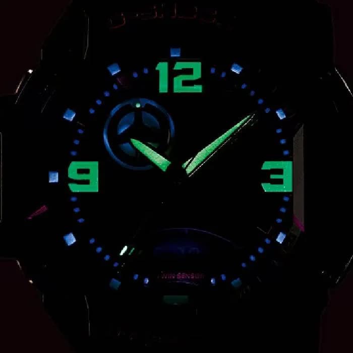 ساعت مردانه کاسیو جیشاک مدل GA-1000-4BDR — تصویر ۱۰