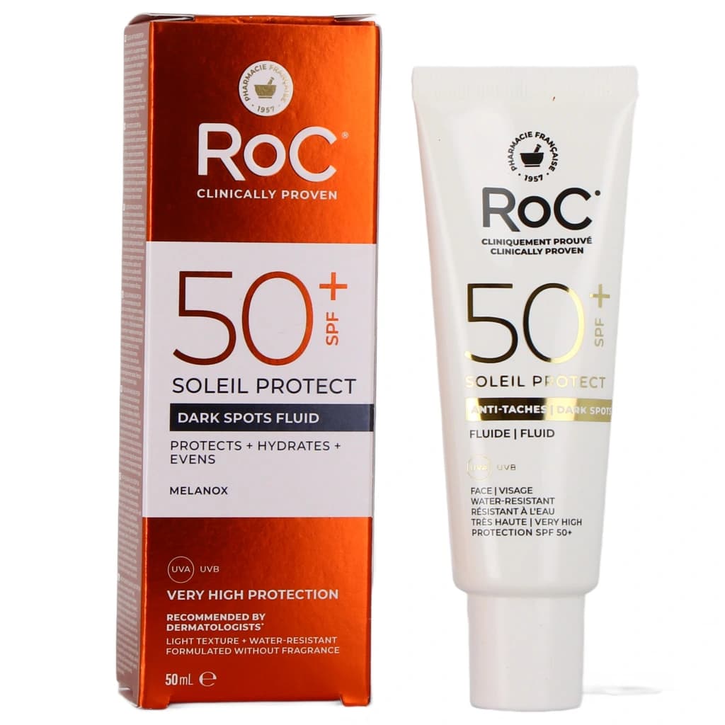 ضدآفتاب راک (RoC) سولیل پروتکت SPF 50+ ضد لک و روشنکننده – حجم 50 میل