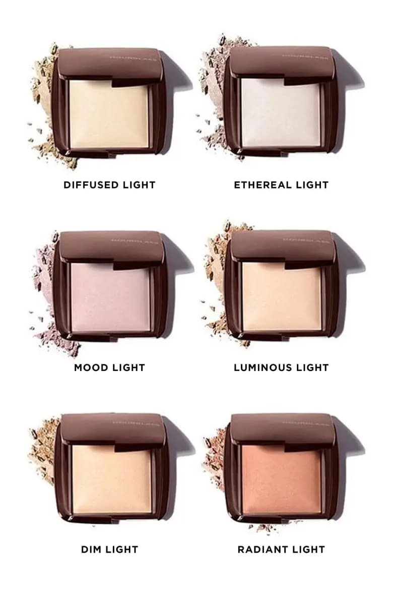 پودر فیکس فشرده اورگلس مینی سایز 1.3 گرم | Hourglass Ambient Lighting Powder – Diffused Light — تصویر ۳