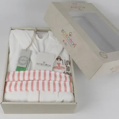 حوله تن پوش کودک برند ecocotton مدل Balerin — تصویر ۸