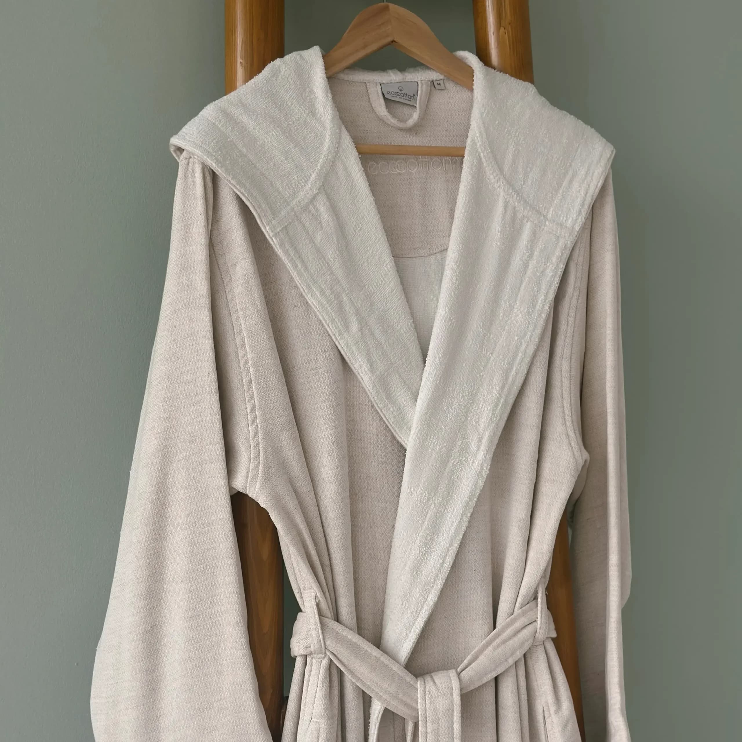 حوله تن پوش مردانه برند ecocotton مدل Hasna — تصویر ۳