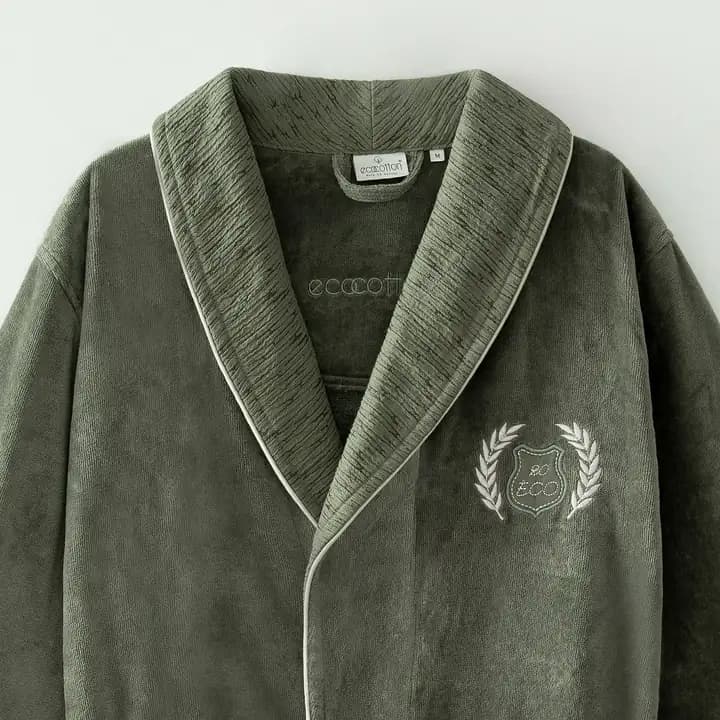 ست حوله ۱۰ تکه دونفره برند ecocotton مدل Derin — تصویر ۳